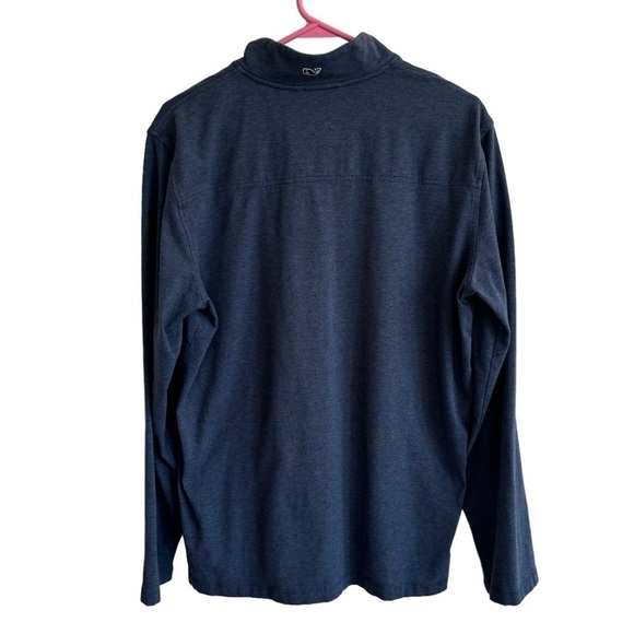 Vineyard Vines Edgartown Lightweight Shep Shirt 1/4 Zip Pullover, Size M - Picture 4 of 6